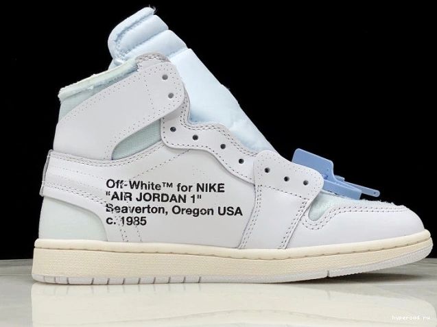 1 AQ0818-100 Air High Off-White White Retro Jordan 0630